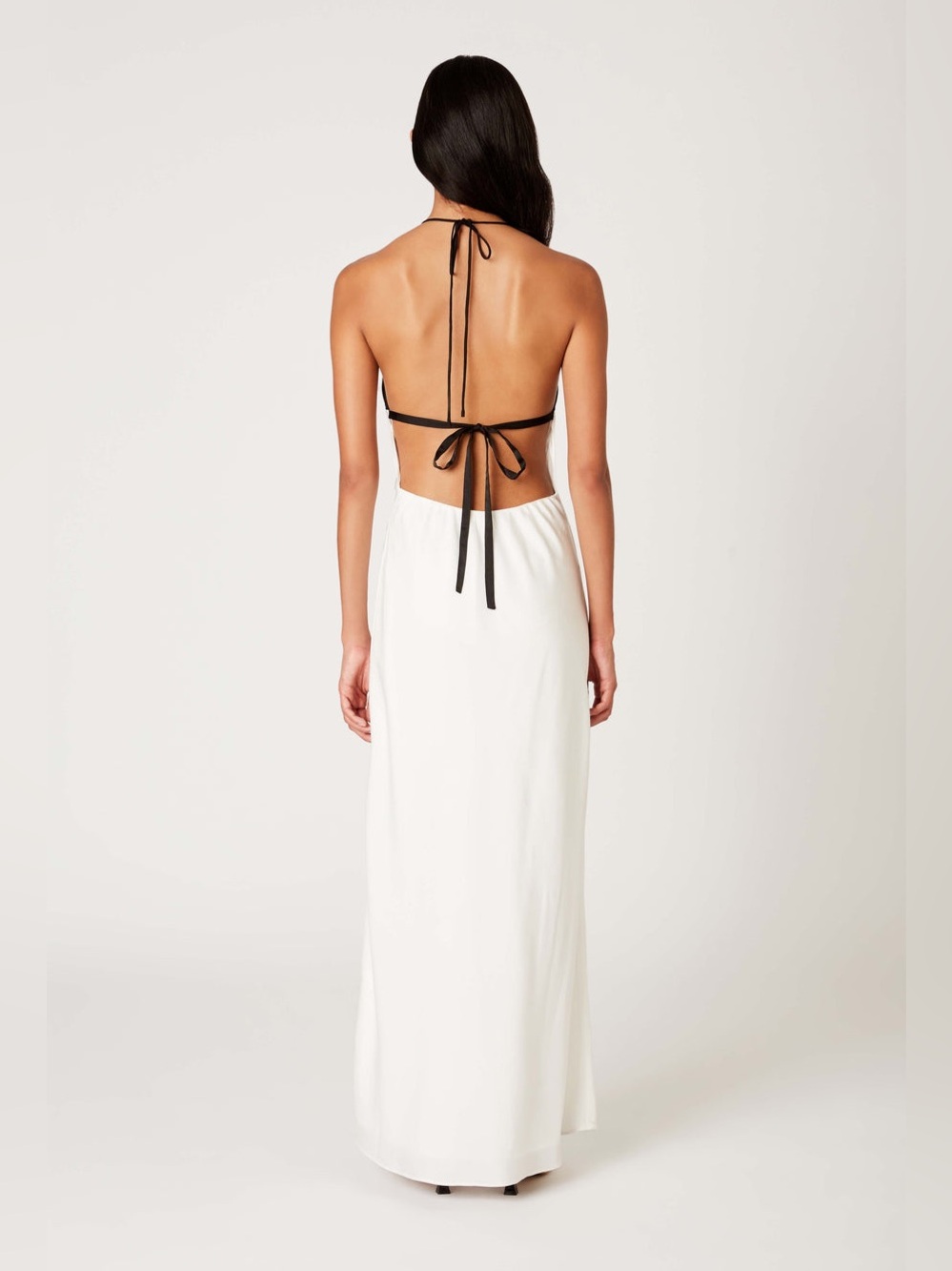 Nia the Brand Wolfe in Black & White Maxi Dress Size S NWT - Picture 3 of 7